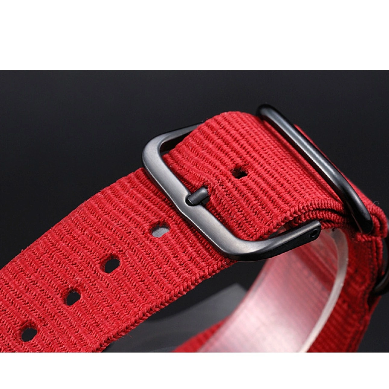 Aaa replica watch Red Submariner Strap Nylon Rolex Stealth 622010 1028